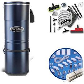 Cana-Vac Central Vacuum All In One Estate Package