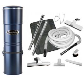 Cana-Vac LS-590 Central Vacuum and Bare Floor Combo Kit 