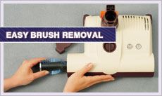 SEBO Easy Brush Removal