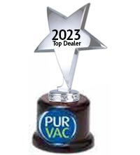 #1 Dealer for Purvac Central Vacuums - award winnner for sales and service.