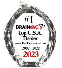 Drainvac Platinum Award for for sales and service.