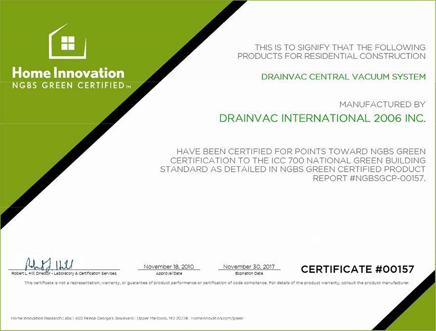 green-certificate